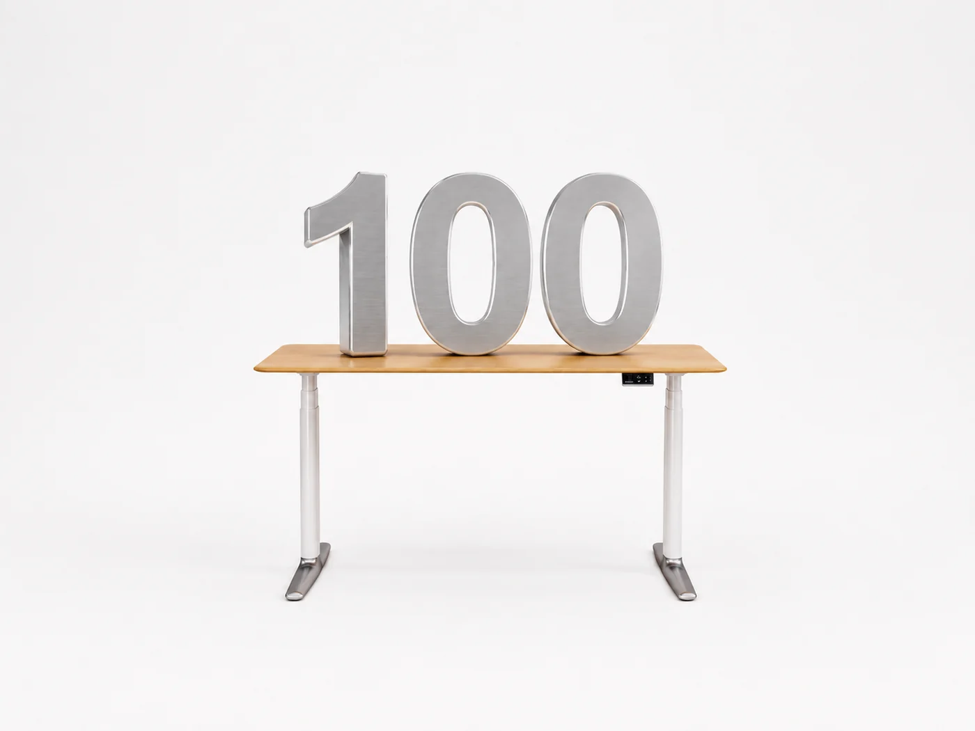 Neo 桌面承托巨大的 100 · 最大承重 100kg 演示